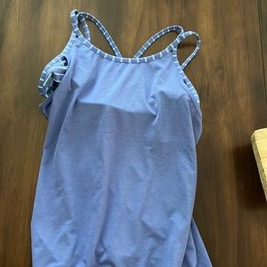 NWOT Athleta Girl Two in one Tank